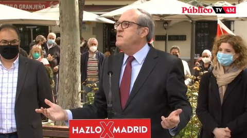 Gabilondo recrimina a Ayuso que convierta Madrid "en el lugar de la fiesta en medio de la pandemia"