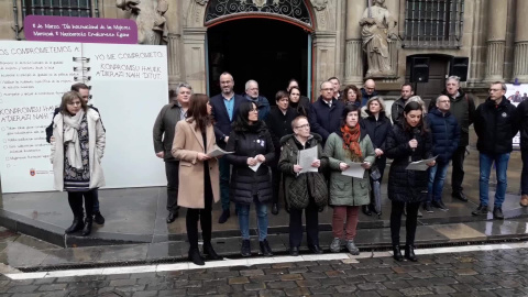 El Ayuntamiento de Pamplona conmemora el 8 de marzo