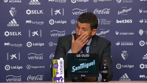 Javi Gracia: "Estamos cometiendo muchos errores"