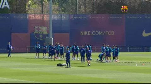 El Barça prepara el choque ante el Villarreal antes de su viaje a Castellón