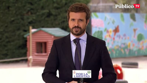 Pablo Casado: "El Estado debe alejarse de lo que es la formación familiar de nuestros hijos"