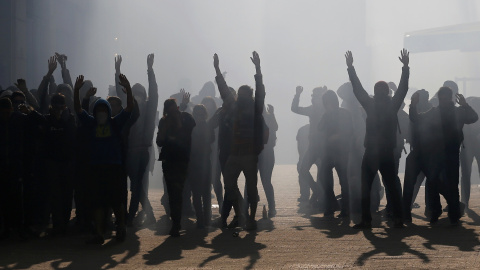 Continuan las protestas en Francia por la nueva Reforma Laboral. REUTERS/Stephane Mahe