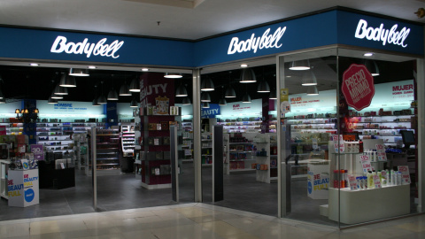 Una tienda de Bodybell, en un centro comercial en Las Palmas. E.P.