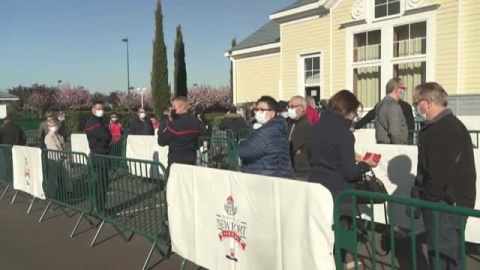 Disneyland París, convertido en centro de vacunación