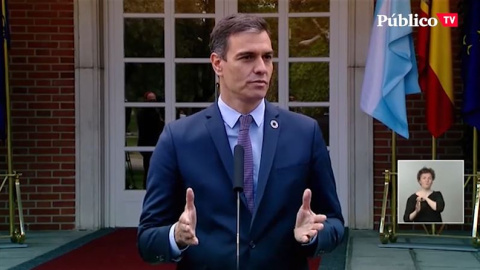 Pedro Sánchez: "El estado de alarma es el pasado. Hay que mirar al futuro y el futuro se llama vacunación”