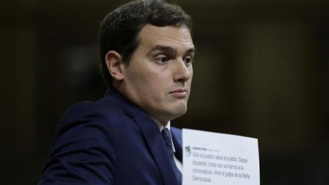 El presidente de Ciudadanos, Albert Rivera. - EFE