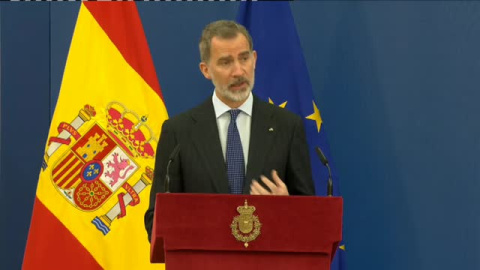 Felipe VI: "El apoyo a la ciencia debe plantearse como garantía de progreso y un acto de solidaridad con las generaciones del futuro"