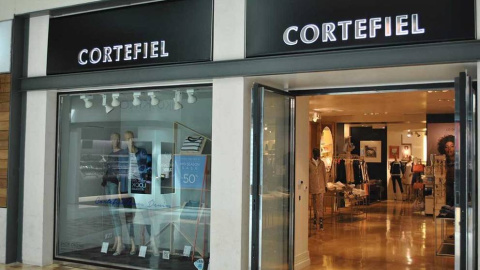 Una tienda del grupo de moda Cortefiel.