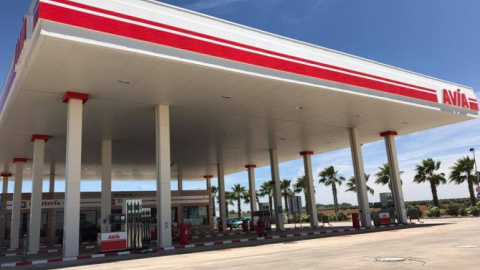 Gasolinera de La Carlota, Córdoba.