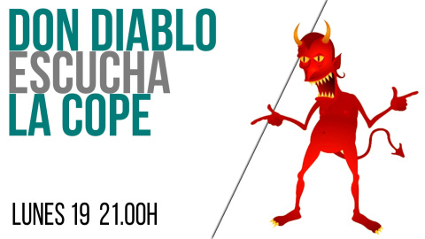 Juan Carlos Monedero: Don Diablo escucha la COPE - En la Frontera, 19 de abril de 2021