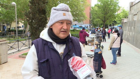 El Banco del Bebé de la Fundación Madrina reparte comida a 200 familias