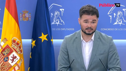 Gabriel Rufián, sobre Ceuta: "Intentaremos coordinarnos con otros grupos parlamentarios para pedir explicaciones"