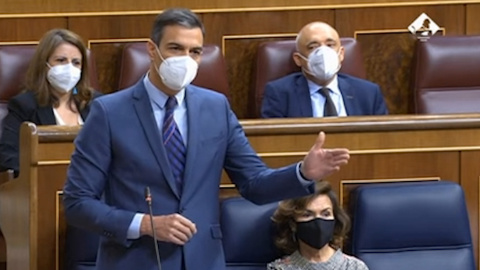 Pedro Sánchez a Pablo Casado: "Mandan a la señora Ayuso a decir incongruencias"