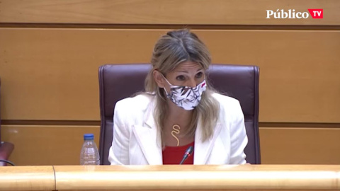 Nuevo rapapolvo de Yolanda Díaz a PP y Vox: "Resumo su intervención con dos palabras: patochadas y paparruchas"