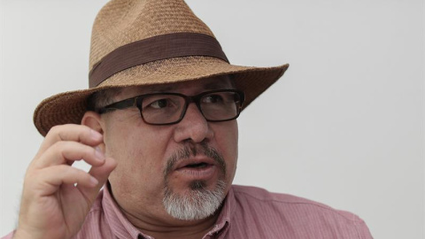 El escritor y periodista mexicano Javier Valdez. / ÁLEX CRUZ (EFE)