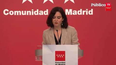 Ayuso, sobre los indultos: "Hoy se humilla a los españoles y España entera está indignada"