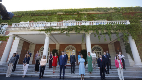 Primera reunión del Consejo de Ministras del nuevo gabinete de Pedro Sánchez