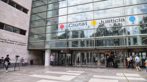 Fachada de la Ciudad de la Justicia de València en una imagen de archivo.