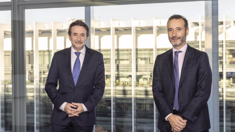 Los consejeros delegados de Repsol y de Pontegadea, Josu Jon Imaz y Roberto Cibeira, respectivamente.