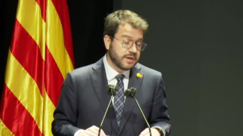 Aragonès: "Que el Estado decida y se atreva a ganar en las urnas, no en los tribunales"