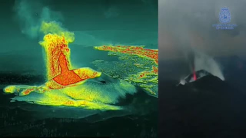 El volcán sigue liberando energía en el día 60 de erupción