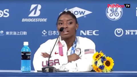 Biles: "Hay que poner la salud mental primero, está bien dejar pasar una competición para centrarte en ti misma"