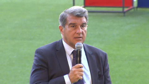 Laporta: "Cada noche tengo dulces sueños cuando pienso en Leo Messi"