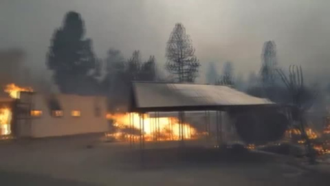 Dixie es ya el tercer incendio más grande de California 