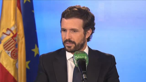 Casado: "El estado de alarma prorrogado a partir de esta semana no tiene ningún sentido"