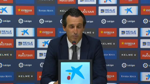 Unai Emery: "El empate es justo"