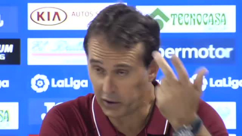  Lopetegui: "Hemos conseguido que el equipo no nos tire a puerta"