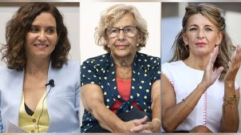 La opinión de Manuela Carmena sobre Yolanda Díaz e Isabel Díaz Ayuso