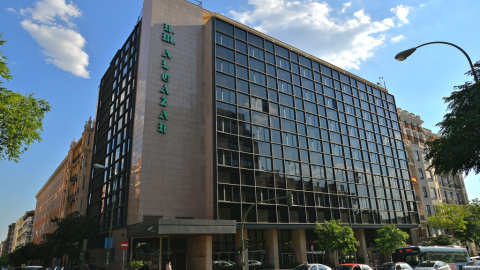 Residencia militar El Alcázar, en la calle Diego de León de Madrid.