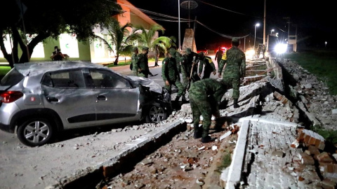 Un fuerte terremoto de magnitud 7,1 en el centro y sur de México deja al menos un muerto