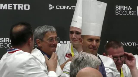 Francia gana el Bocuse d´Or de cocina