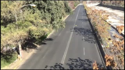 Las calles de Santiago de Chile amanecen vacías en plena cuarentena