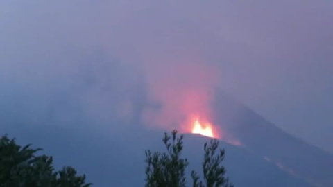 Se estabiliza la actividad del volcán de La Palma