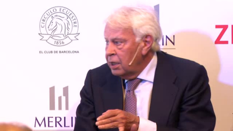 Felipe González sobre el emérito: "Quiero que vuelva ya"