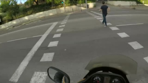 Invasión ciclista en la única gran zona verde abierta en Madrid