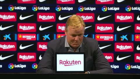 Koeman: "Es algo más que una derrota de tres puntos"