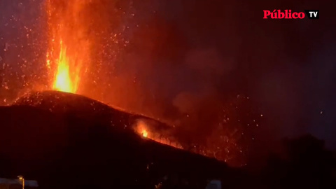 Así ruge la tierra en La Palma