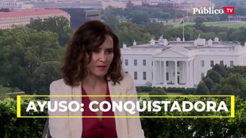 Ayuso aprovecha su gira en Estados Unidos para reivindicar la colonización