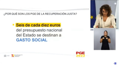 El Gobierno destinará seis de cada diez euros de los Presupuestos a gasto social