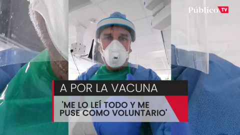 Voluntarios en busca de la vacuna