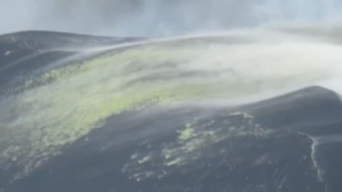 El volcán de Cumbre Vieja experimenta un cambio en su dinámica