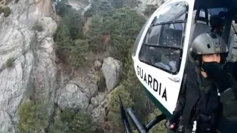 Rescatan a una mujer de 42 años, sola, perdida y desorientada en la sierra de Jaén