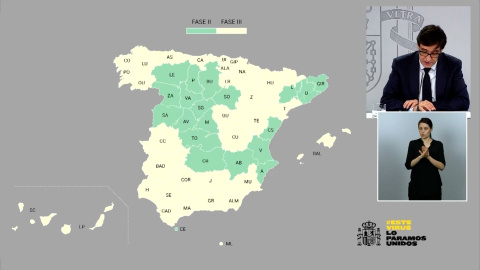 Madrid, Barcelona y CyL pasan a fase 2