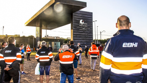 Los trabajadores de EBHI, en huelga de hambre contra la privatización