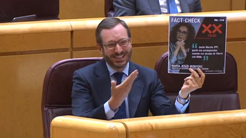 Javier Maroto no es capaz de guardar las formas en el Senado