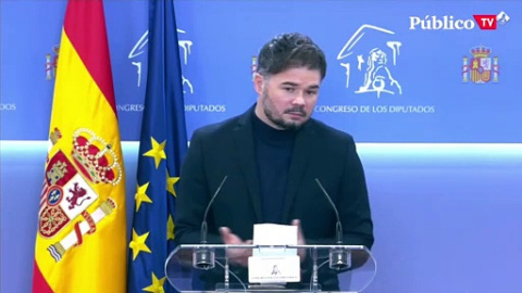 RufiÃ¡n, sobre la reforma laboral: "ERC no vota ni negocia proyectos personales"